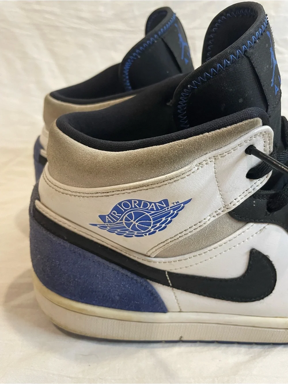 Nike Air Jordan 1 Mid Sisterhood Game Royal Blue White Black Men’s 11 852542-102
